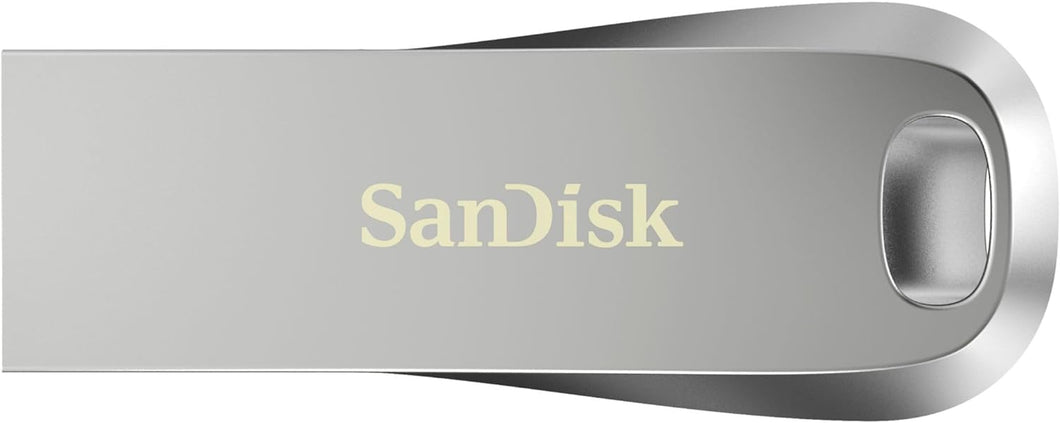 SanDisk 128GB Ultra Luxe Flash Memory, USB 3.2, with transfer speeds up to 400MB/s (N)