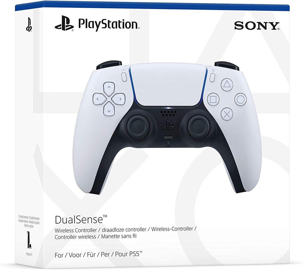 WHITE DUALSENSE WIRELESS CONTROLLER (NEW) Playstation 5 (PS5)