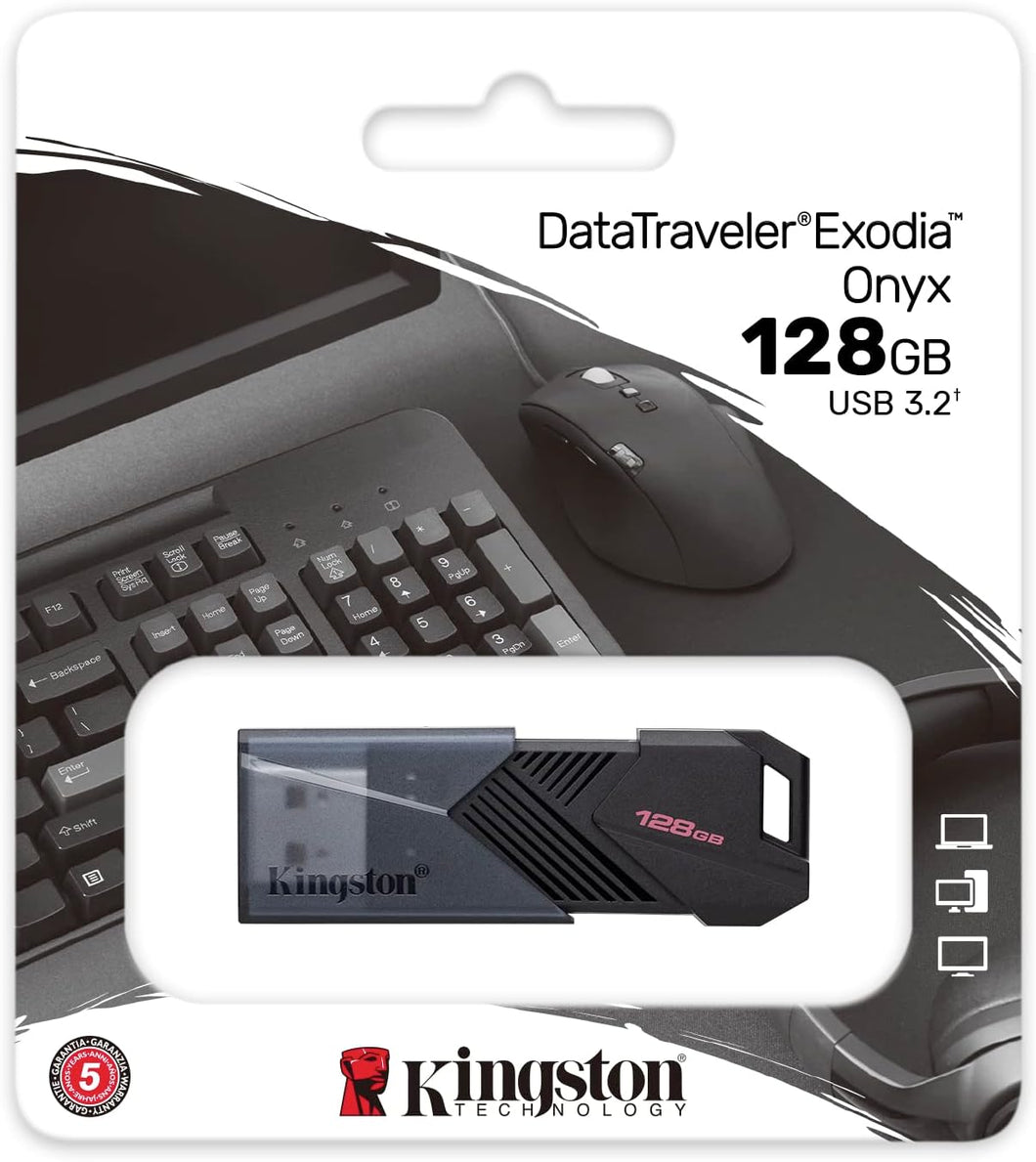 Kingston DataTraveler Exodia Onyx USB 3.2 Gen 1 DTXON Flash Drive (NEW)