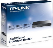 Cargar imagen en el visor de la galería, Router de Banda Ancha con Balanceo de Carga TP-LINK TL-R470T+/ 5 Puertos 10/100Mbps (PC)(de segunda mano como nuevo)
