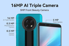 Load image into Gallery viewer, CUBOT Note 9 4G Smartphone, Daul SIM Android, 3 GB RAM 32 GB ROM, Phone/Face ID/GPS - Green (NEW, exhibition)
