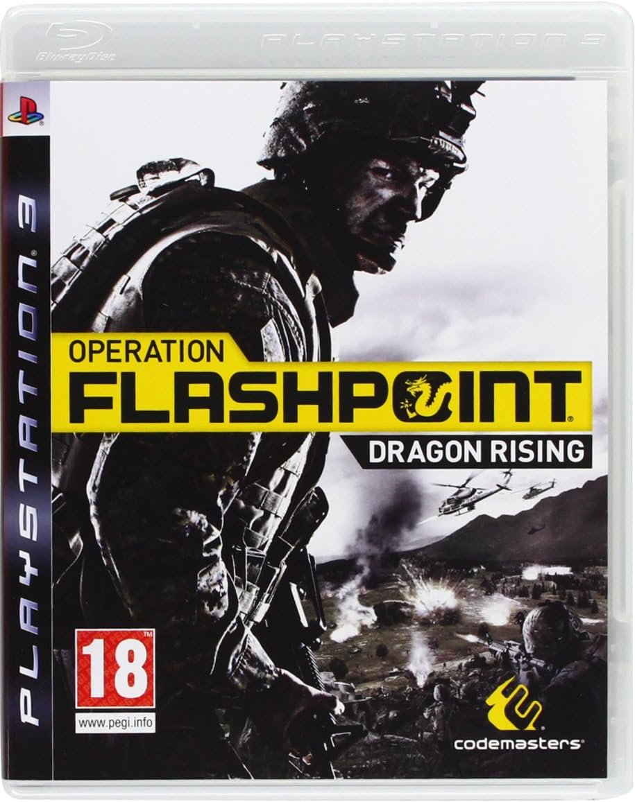 Operation Flashpoint 2 Dragon Rising (ps3)(de segunda mano bueno, no tiene manual)