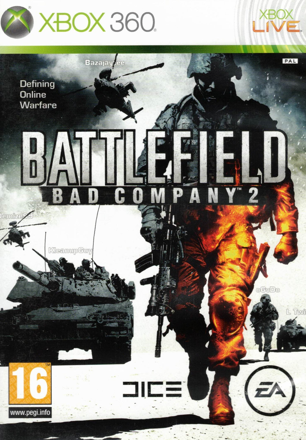 Battlefield: Bad Company 2 (Xbox 360) (Importación inglesa)(de segunda mano muy bueno)