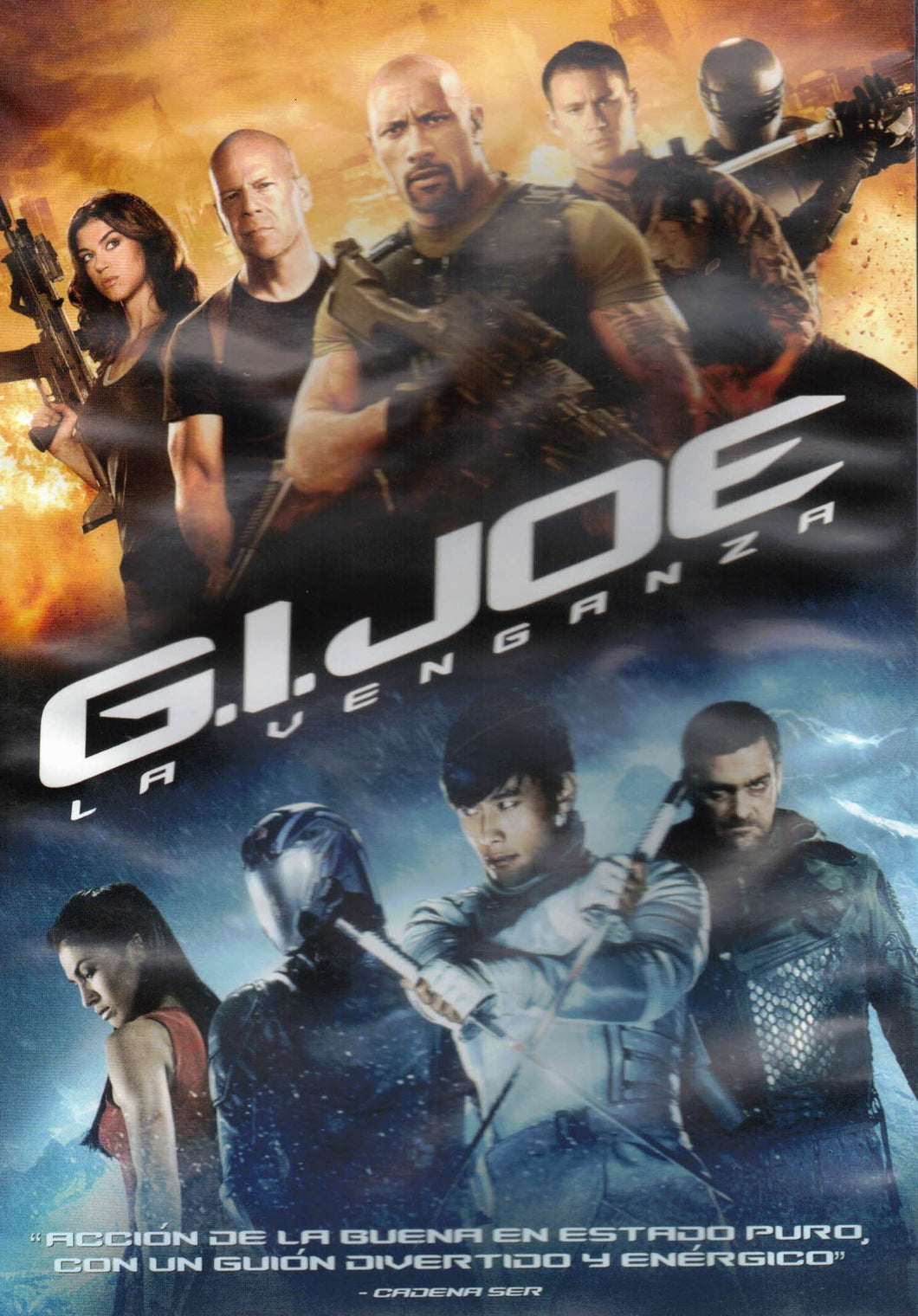 G.I.JOE La Venganza (DVD)(de segunda mano muy bueno)