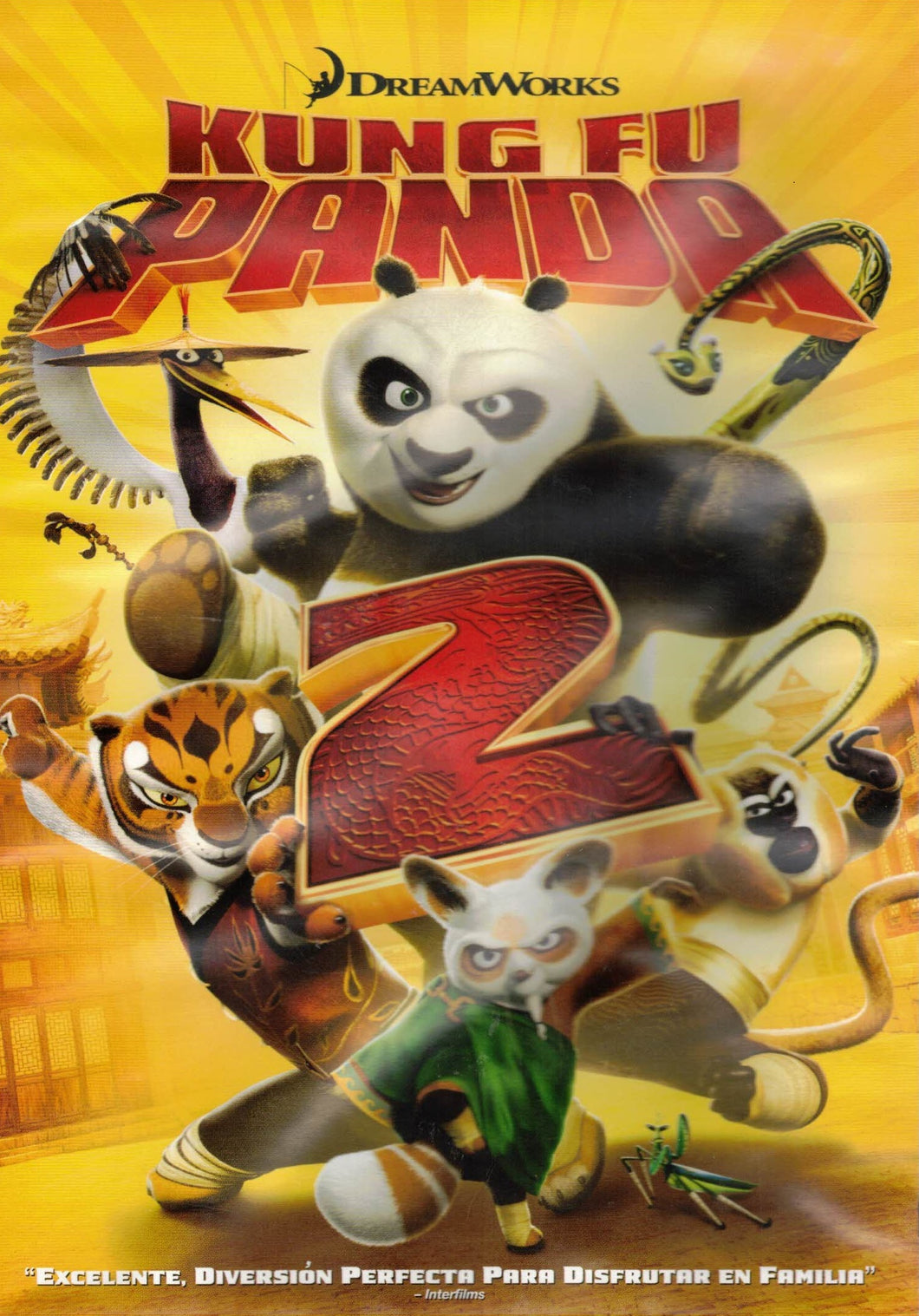 KUNG FU PANDA 2 (DVD)(very good second hand)