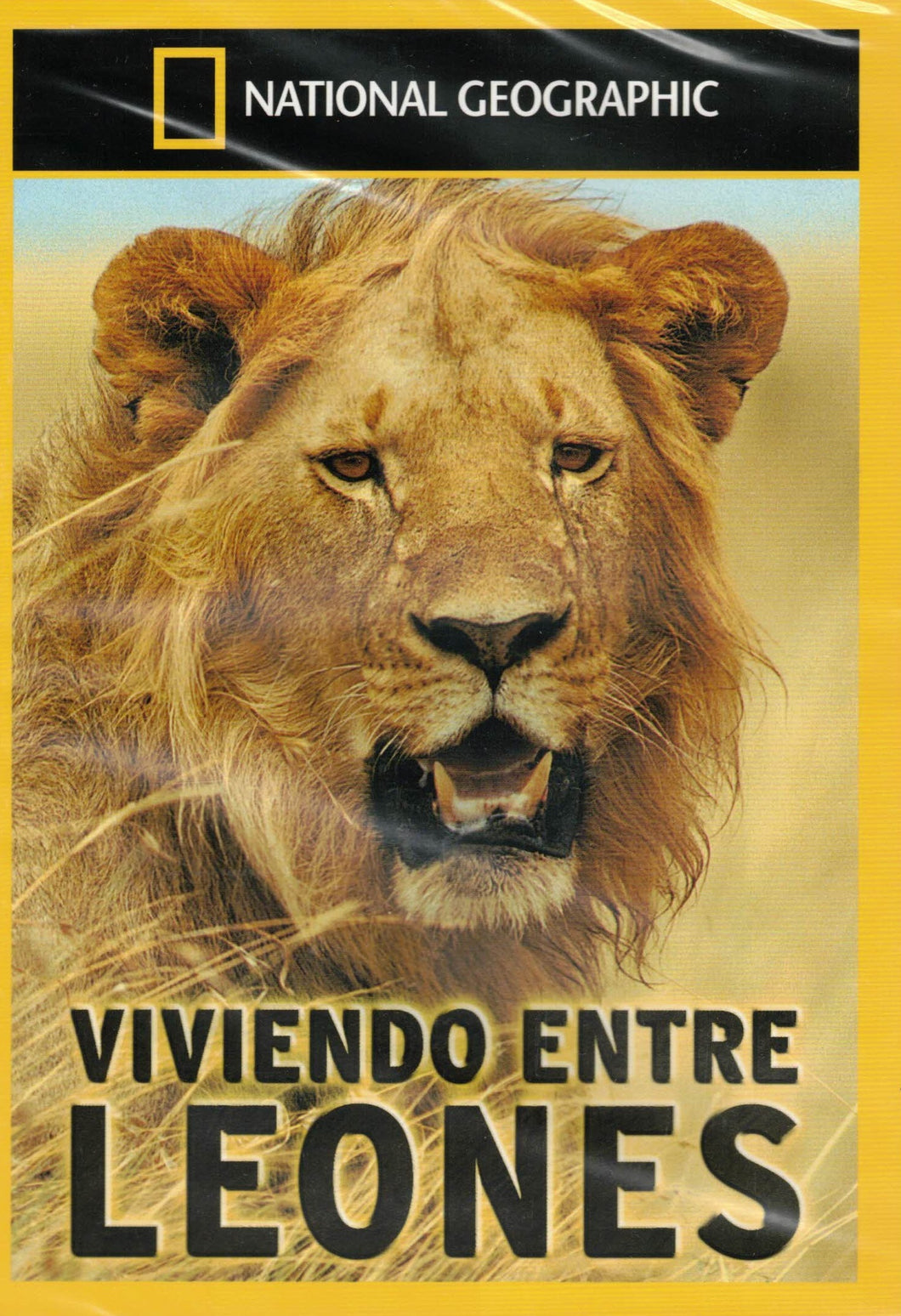 VIVIENDO ENTRE LEONES - NATIONAL GEOGRAPHIC (DVD) C-198 (NUEVO)