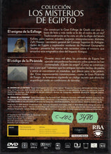 Load image into Gallery viewer, THE MYSTERIES OF EGYPT (DVD) NATIONAL GEOGRAPHIC COLLECTION - THE ENIGMA OF THE SPHINX - THE PYRAMID CODE (second hand)

