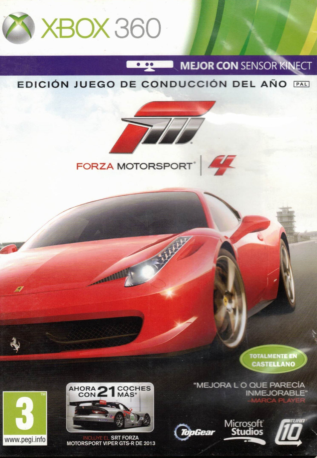 Forza Motorsport 4 (2 Discs) (XBOX 360) (very good second-hand)