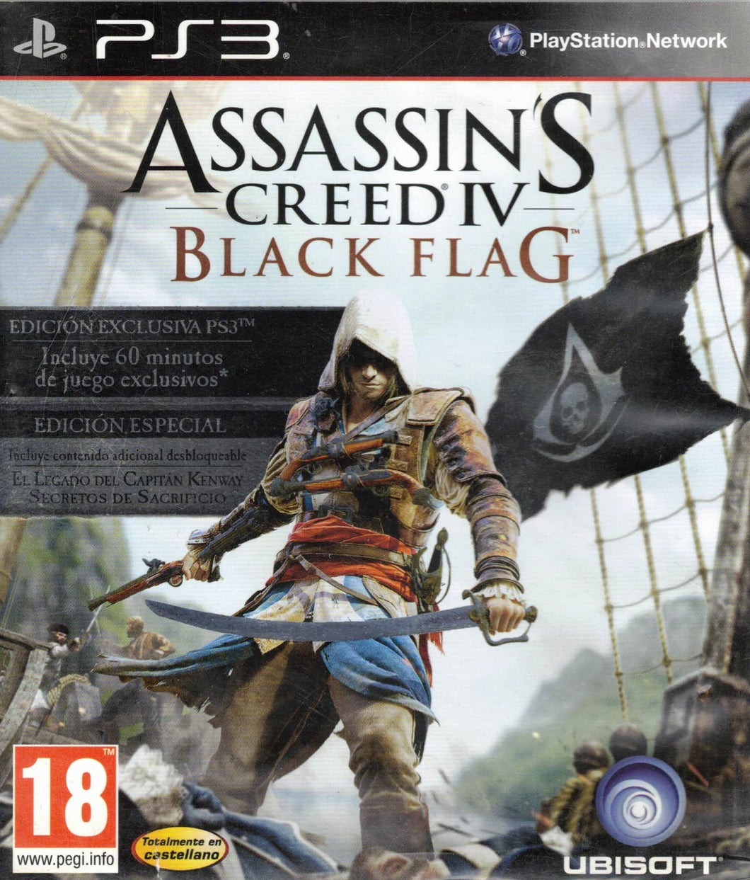 Assassin´s Creed IV Black Flag (ps3) (de segunda mano bueno)