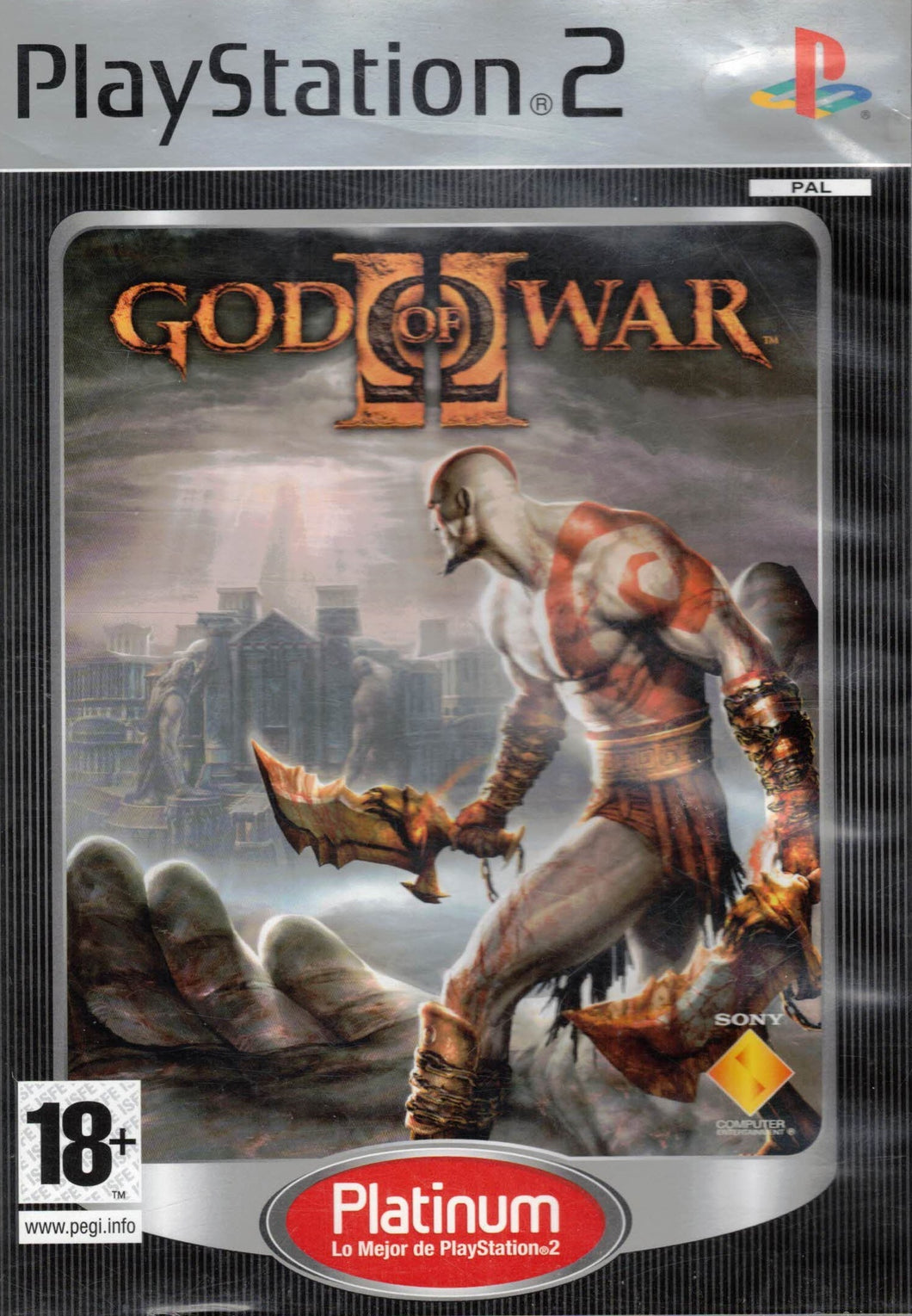 Wod of war II (ps2) Playstation 2 (second-hand good, Platinum)