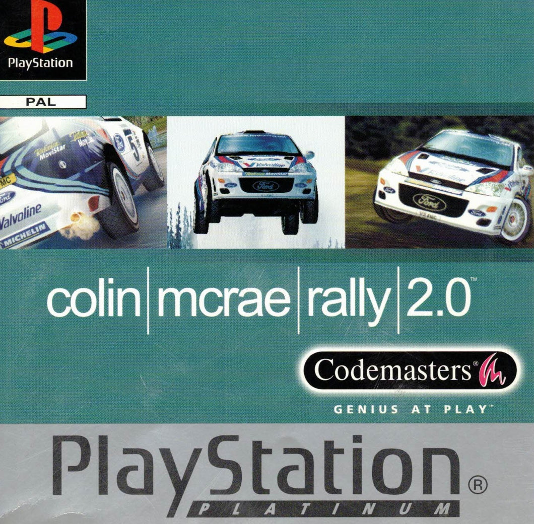 COLIN MCRAE RALLY 2.0 (ps1) Playstation (second hand, good, just disc and manual)