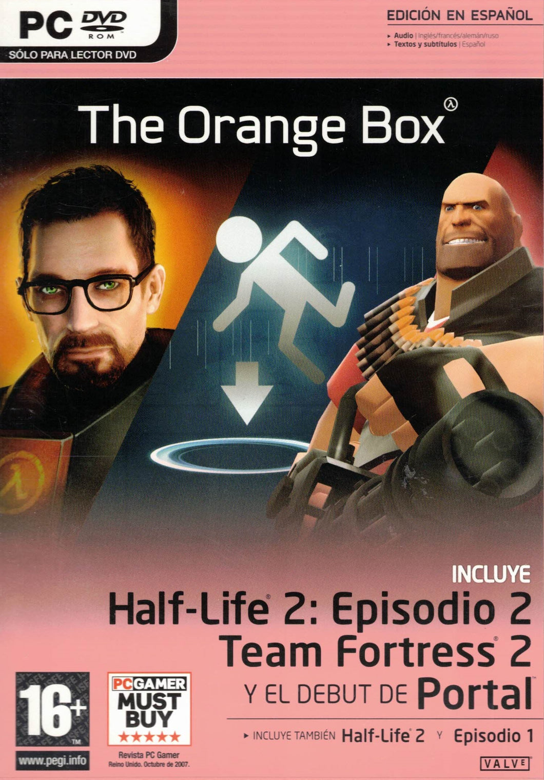 Half Life 2 The Orange Box (PC)(de segunda mano muy bueno)