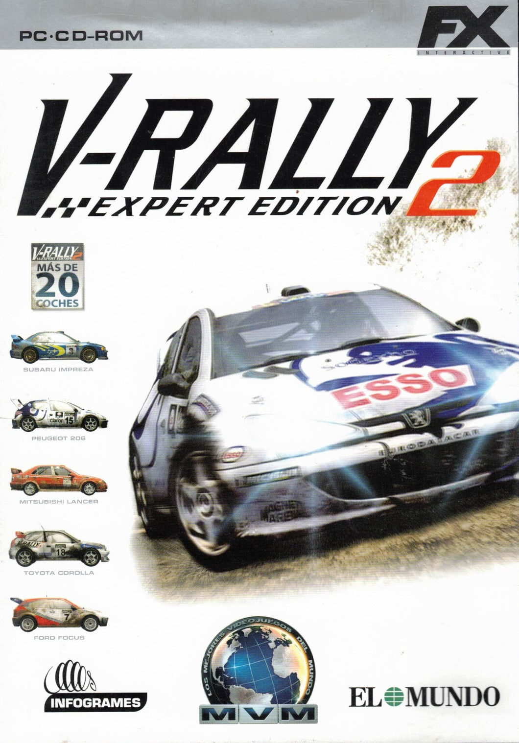 V-RALLY 2 EXPERT EDITION PC (de segunda mano muy bueno)