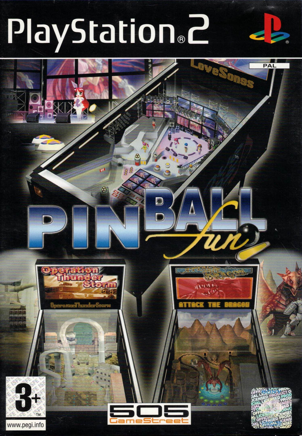 Pinball fun (ps2)(de segunda mano muy bueno)