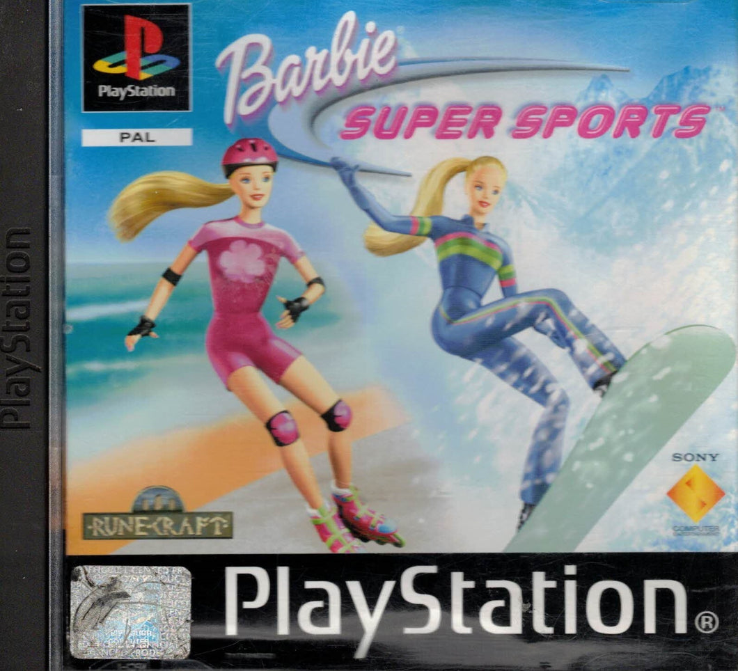 BARBIE SUPER SPOR (ps1) Playstation (good second hand)