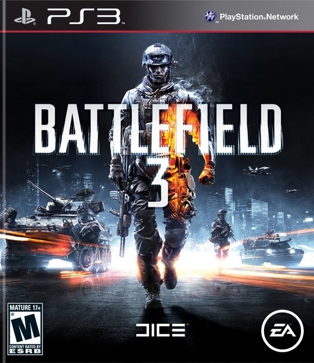 Battlefield 3 (PS3)(UK Import)(second hand good, disc only)