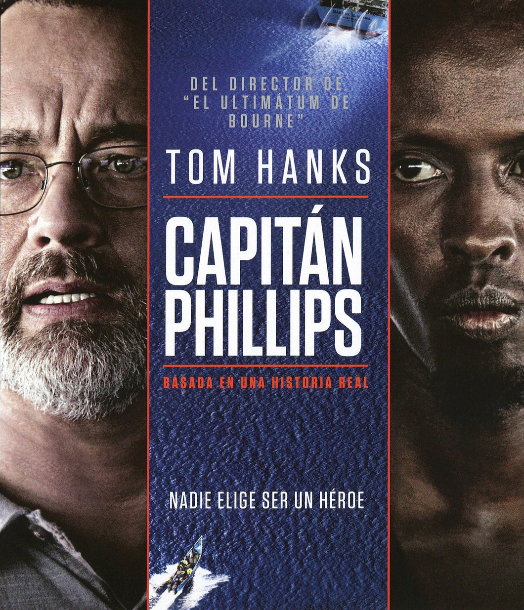 CAPITÁN PHILLIPS (BLU-RAY)(SOLO DISCO, de segunda mano bueno)