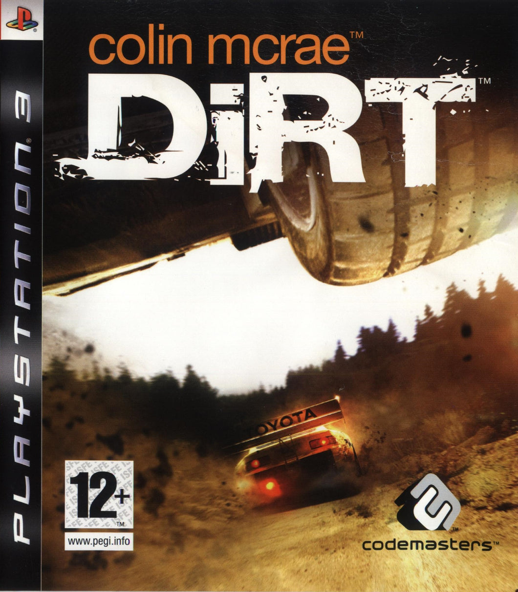 COLIN MCRAE DIRT (PS3)(SOLO DISCO, de segunda mano bueno)