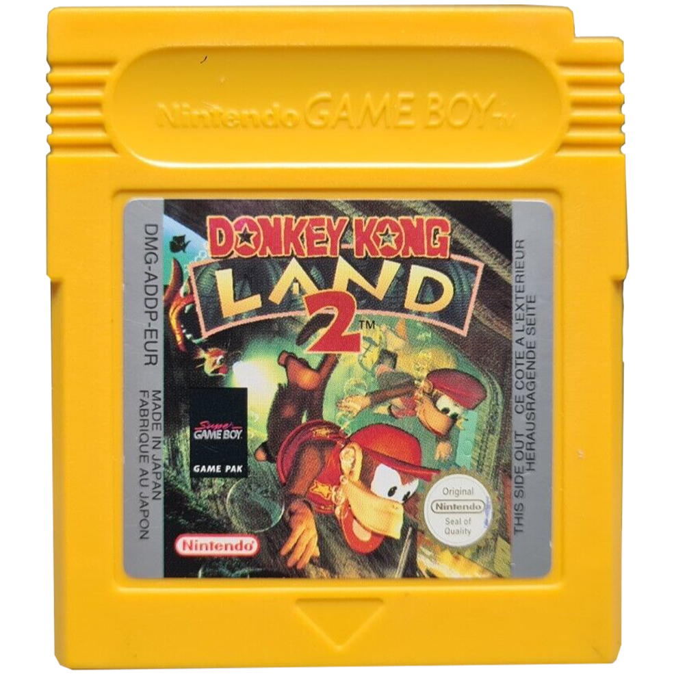 DONKEY KONG LAND 2 (GAME BOY) (very good second hand, cartridge only)