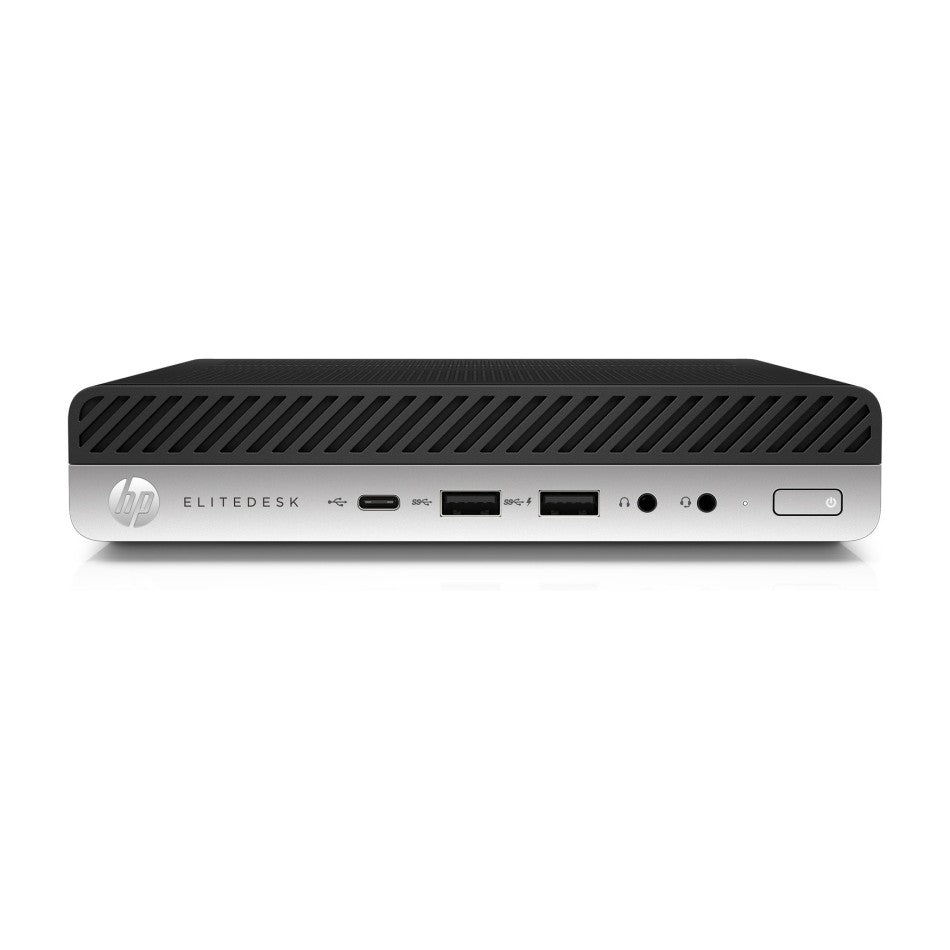 HP EliteDesk 800 G3 Mini PC Core i5 6500T 2.5 GHz/8GB/256 NVME/WIFI/WIN10 (very good second-hand)(Mini Keyboard and 2-in-1 Wireless Remote Control Serves as an Air Mouse)