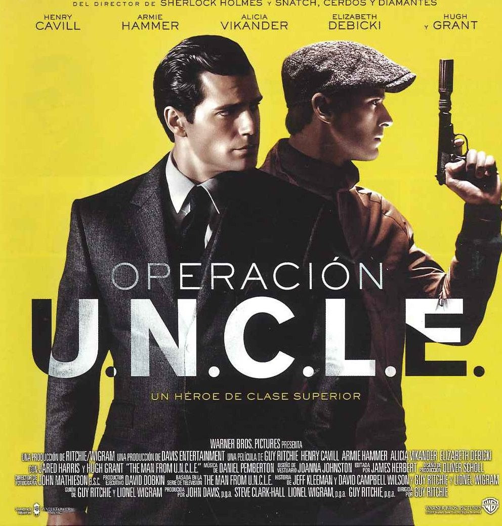 OPERACIÓN U.N.C.L.E. (BLU-RAY)(SOLO DISCO, de segunda mano bueno)