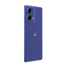 Load image into Gallery viewer, Motorola Moto g85 5G 24GB (12GB+12GB RAM Boost) 256GB Blue, 6.67" Endless Edge Display and Dolby Atmos Sound, 50MP Sony LYTIA 600 Camera with OIS, 5000 mAh Battery, TurboPower 30W Charging (NEW display model)(No charger included)
