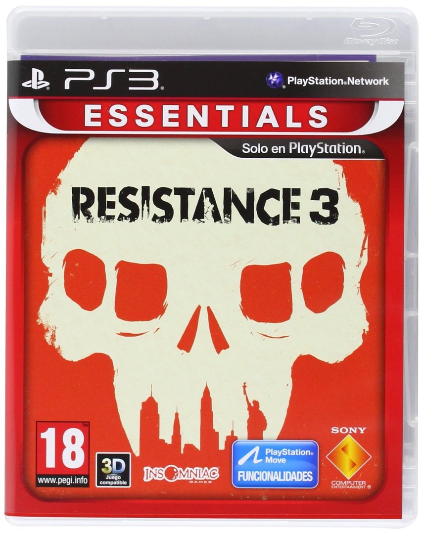 Resistance 3 (PS3) Essential (de segunda mano bueno, no tiene manual)