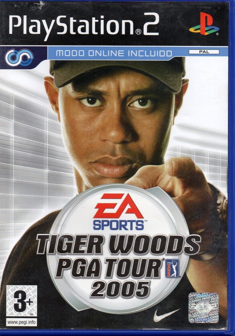 Tiger Woods PGA tour 2005 (ps2) (second hand good)