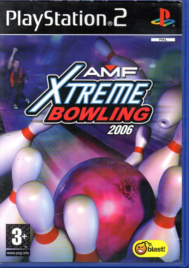 AMF Xtreme Bowling 2006 (ps2) (de segunda mano bueno, no tiene manual)