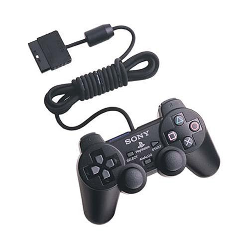 DUAL SHOCK CONTROLLER BLACK PS2