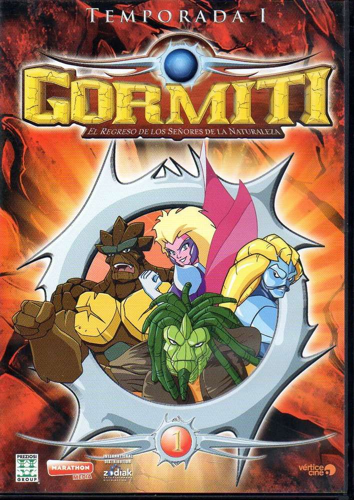Gormiti: The Return of the Lords of Nature - Season 1 [DVD] (second hand good)