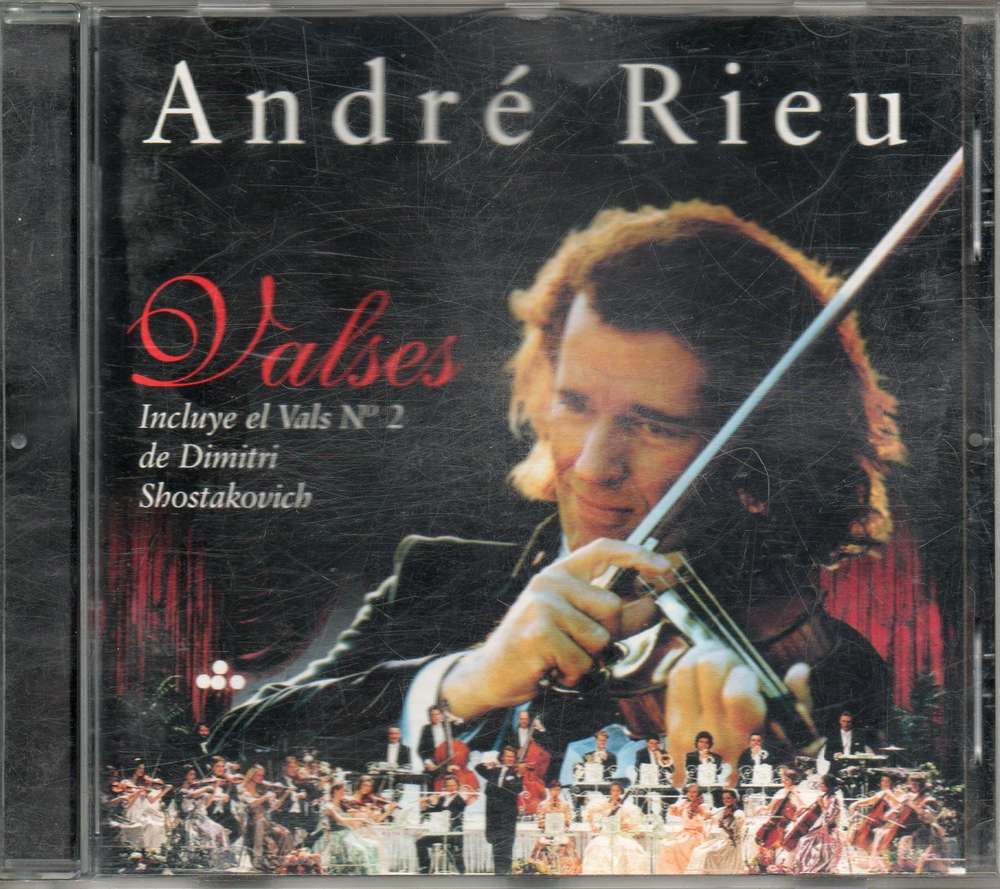 André Rieu: VALSES (CD) C-177 (de segunda mano bueno)