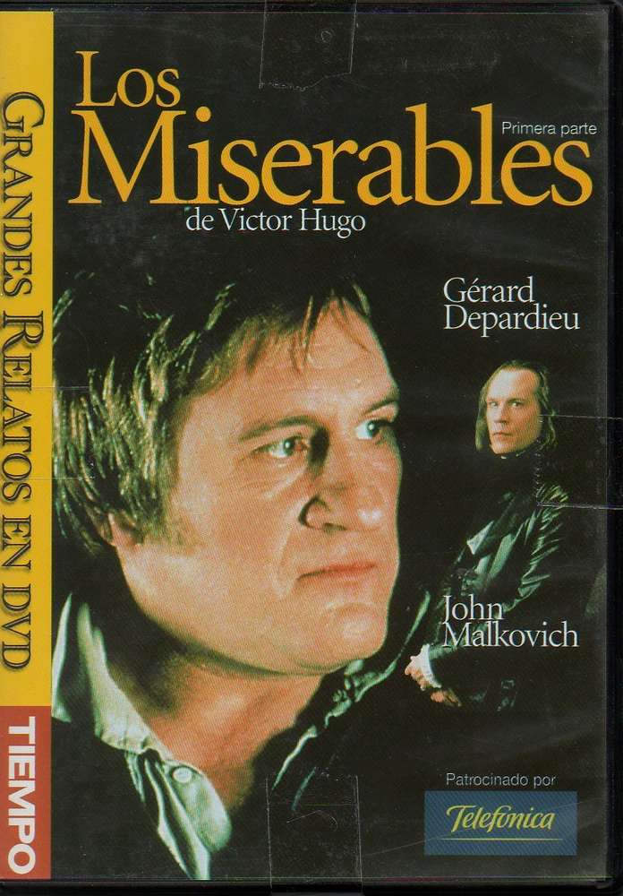 VICTOR HUGO'S LES MISERABLES (DVD) FIRST AND SECOND PARTS (very good second-hand)