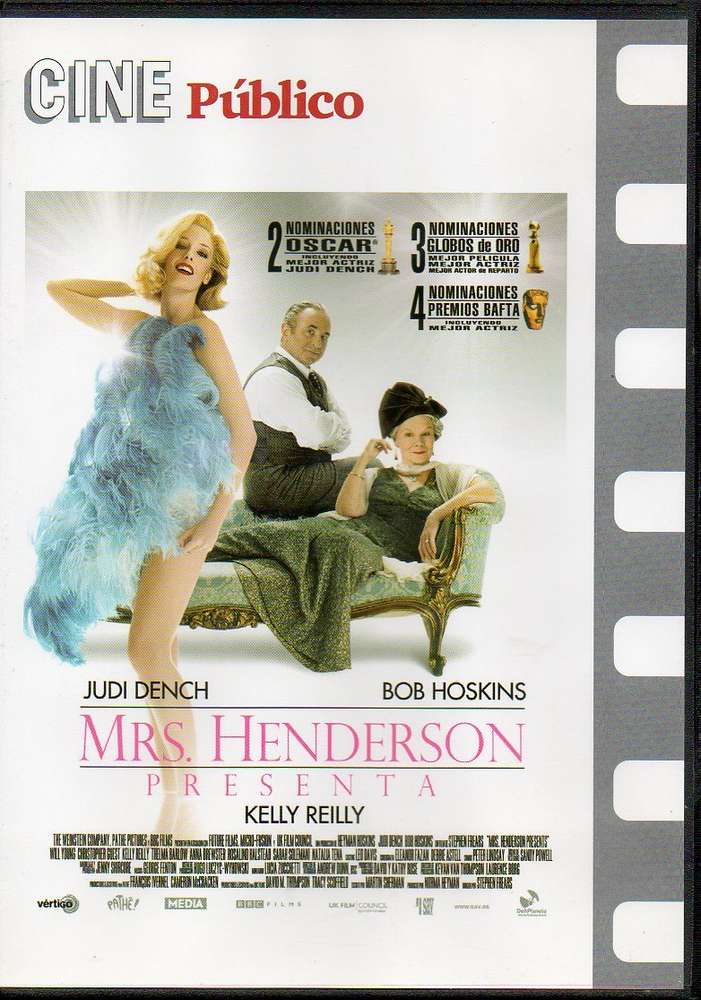 MRS. HENDERSON (DVD) (very good second hand)