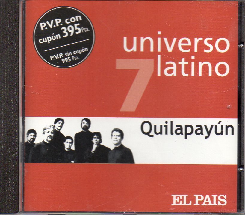 UNIVERSO LATINO 7 - Quilapayún (CD)(second hand very good)