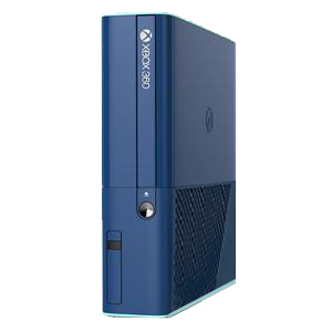 Microsoft Xbox 360 E 500GB Blue COSOLA + Controller (very good second-hand)