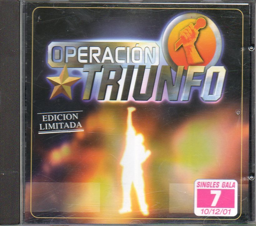 Operación Triunfo Gala 7 - various artists (CD) (good second hand) c-194