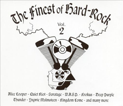 The Finest Of Hard-Rock (Vol. 2) C-121 (CD) (very good second-hand, 2 CDs) 