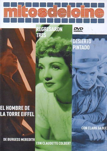 The man on the Eiffel Tower; Three returned; Desert Painted [DVD] (very good second hand)