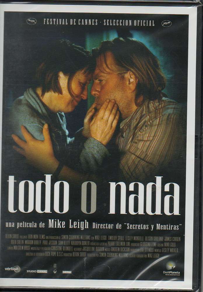 TODO O NADA (DVD) NUEVO