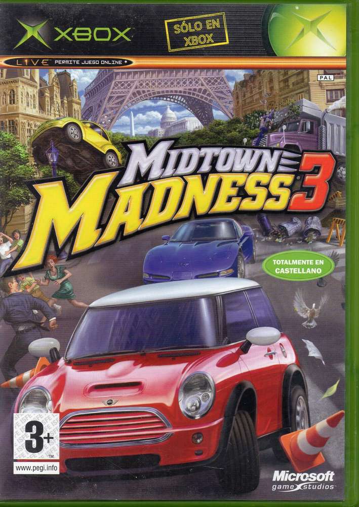 Midtown Madness 3 (XBOX) (second hand good)