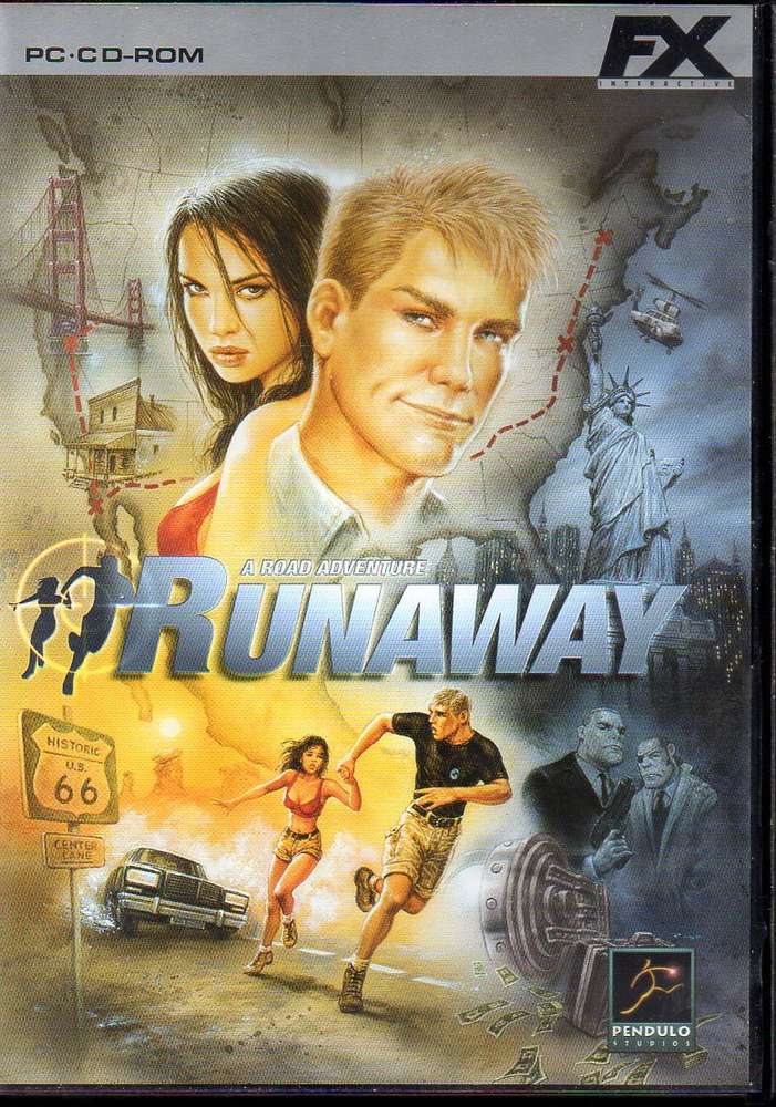 RUNAWAY A ROAD ADVENTURE - PC CD-ROM (de segunda mano bueno) FX INTERACTIVE