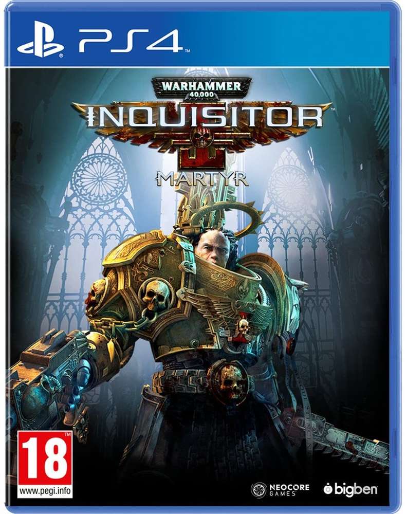 Warhammer 40,000 Inquisitor Martyr Spanish Version PlayStation 4 - Standard Edition (NEW) 