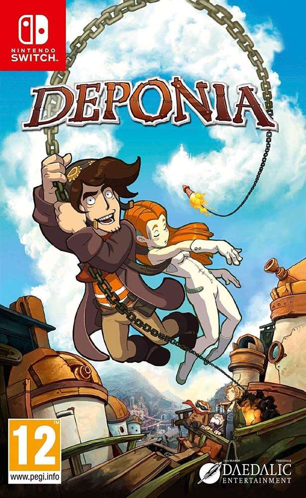 NINTENDO SWITCH GAME Deponia - Nintendo Switch (NEW)