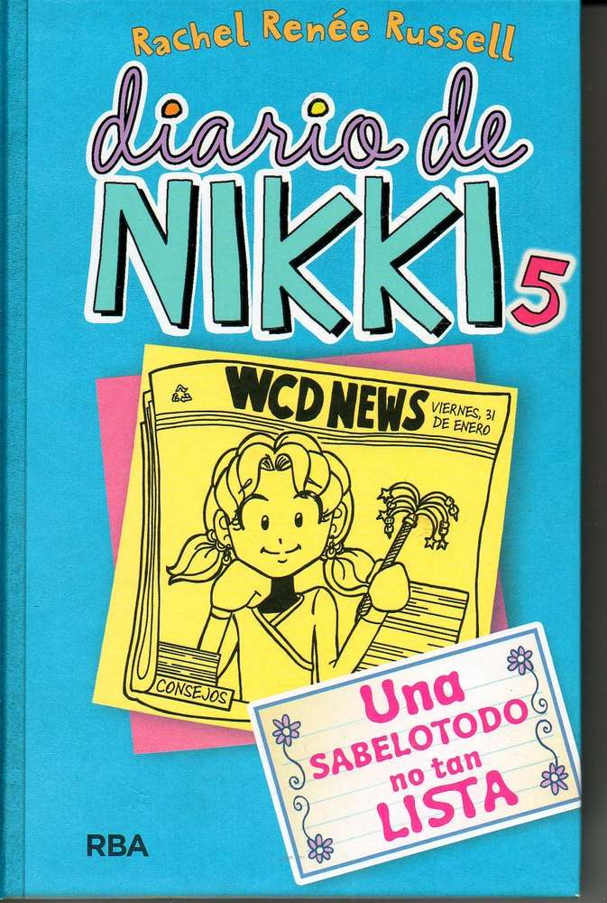 Diario de Nikki #5. c-85 Crónicas de una sabelotodo no tan lista (de segunda mano muy bueno) (libro)