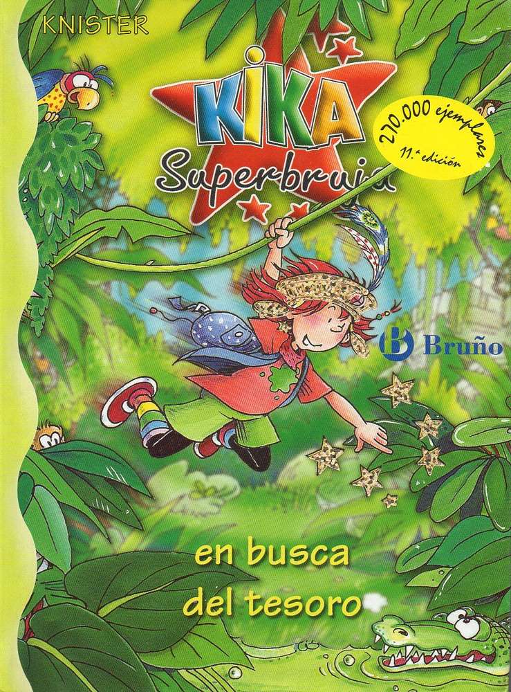 Kika Super Witch in search of treasure (BOOK)