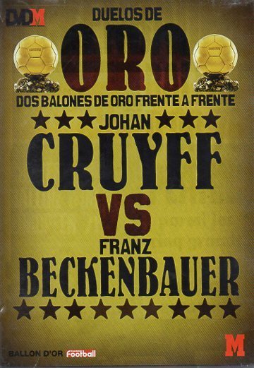 GOLDEN DUEL -JOHAN CRUYFF VS FRANZ BECKENBAUER (DVD) (second hand very good)