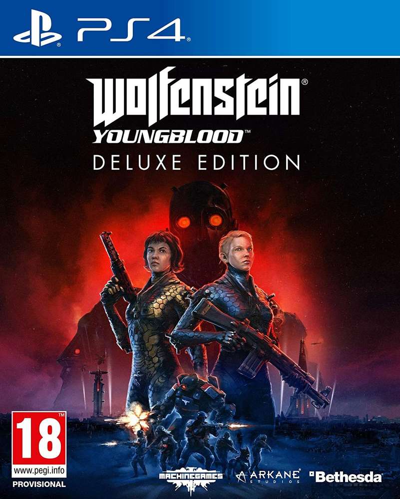 WOLFENSTEIN YOUNGBLOOD DELUXE EDITION (PS4) NEW