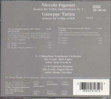 Load image into Gallery viewer, PILZ: NICCOLA PAGANINI - GIUSEPPE TARTINI (CD) (very good second hand)
