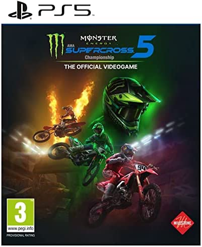 SONY PS5 GAME MONSTER ENERGY SUPERCROSS THE OFFICIAL VIDEO
